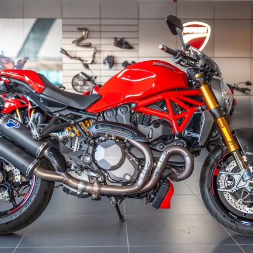 TERMIGNONI - BỘ PÔ CARBON FULL SYSTEM DUCATI MONSTER 821 / 1200 (2018 - 2019)