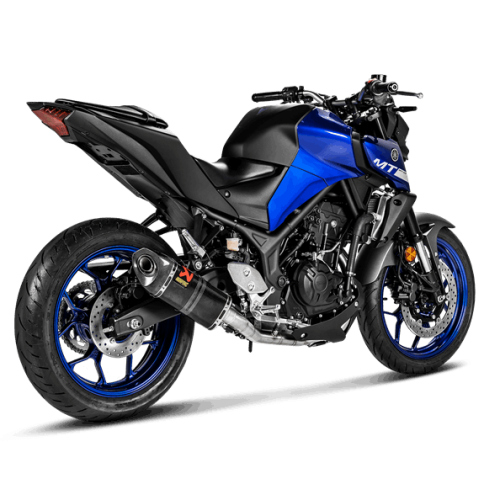 AKRAPOVIC - BỘ PÔ RACING LINE CARBON FULL SYSTEM YAMAHA MT-03 (2020+)