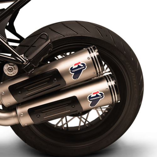 TERMIGNONI - CẶP LON PÔ INOX SLIP-ON BMW R NINE T (2014+)