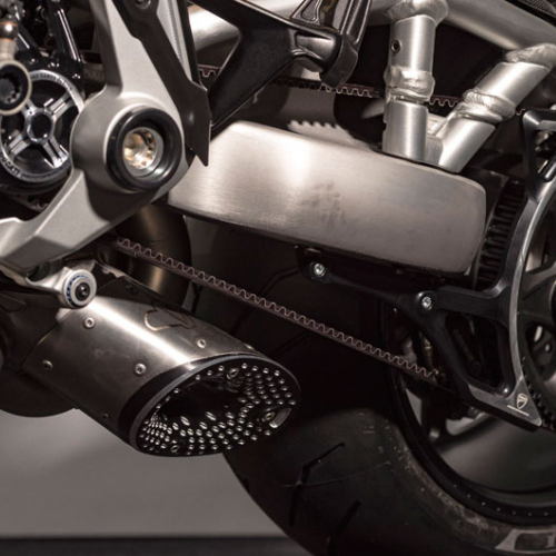 TERMIGNONI - BỘ PÔ TITAN SLIP-ON 3/4 DUCATI X DIAVEL 1260 (2021+)