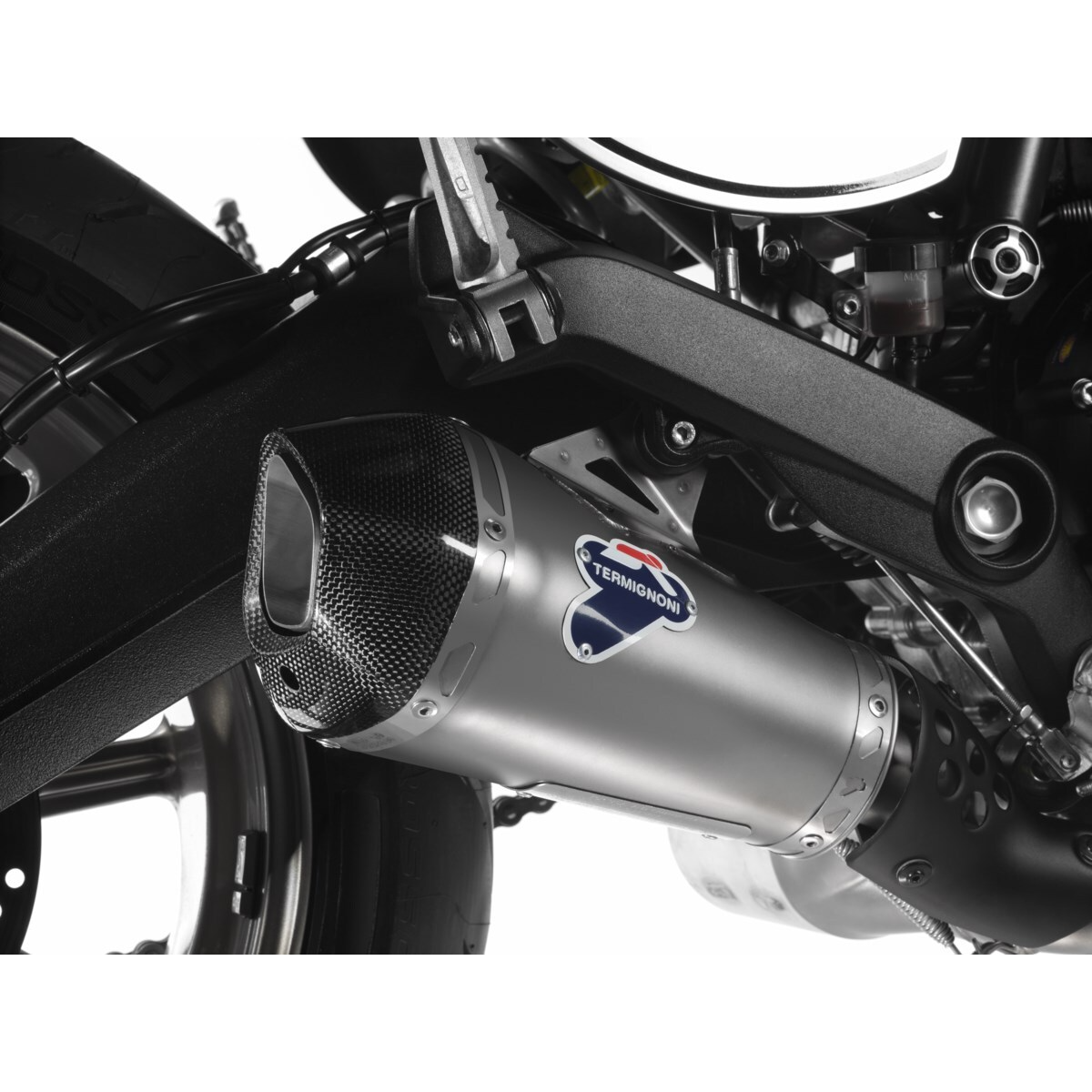 TERMIGNONI - LON PÔ RELEVANCE CONICO TITAN SLIP-ON 3/4 DUCATI MONSTER 797 / SCRAMBLER 800 (2015 - 2022)